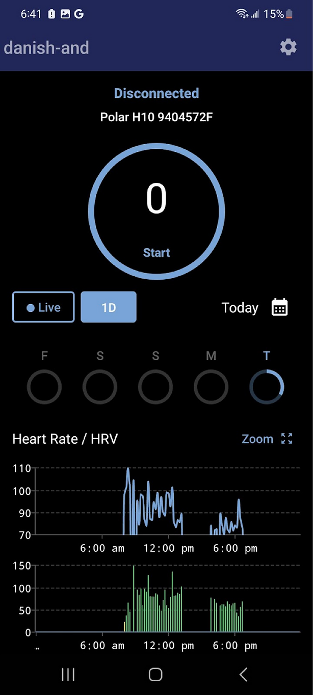 mobile app