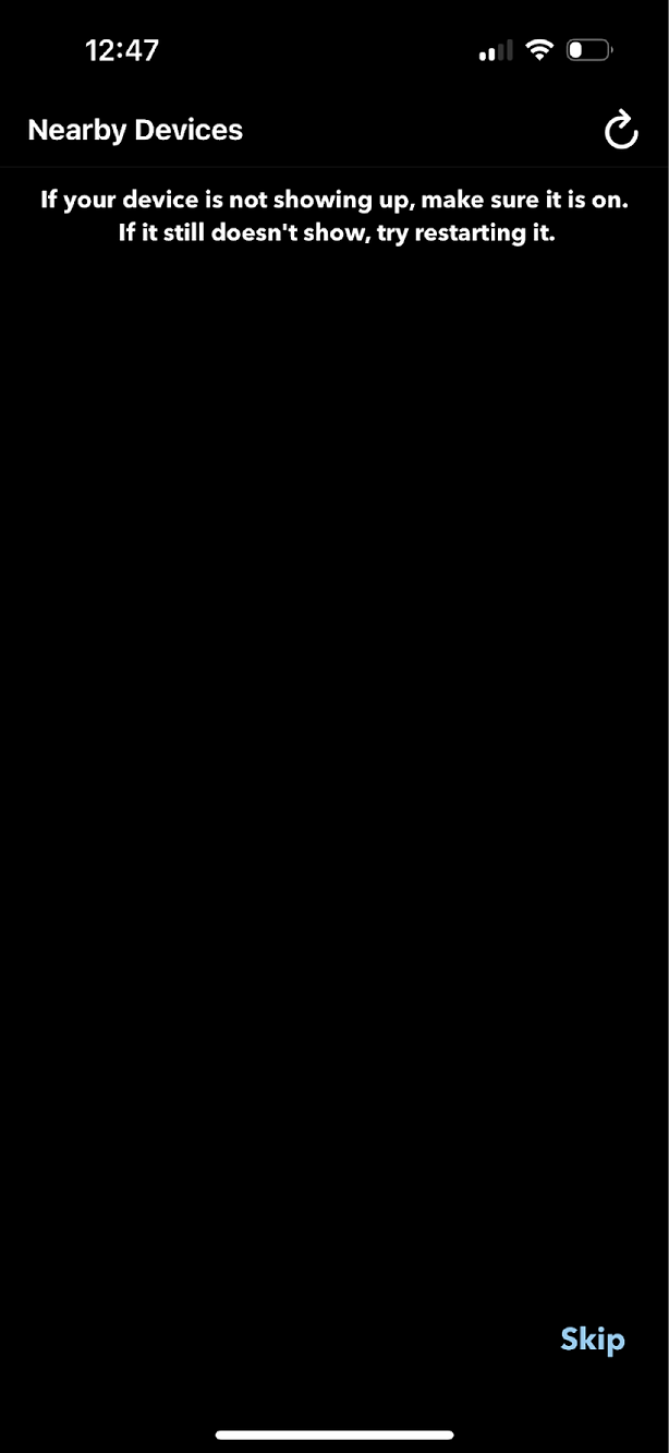 mobile app